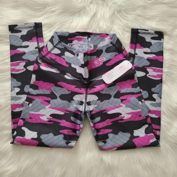 DF Colombian Pink CamoBOUTIQUELeggings High Compression, control abdomin… - Picture 8 of 8